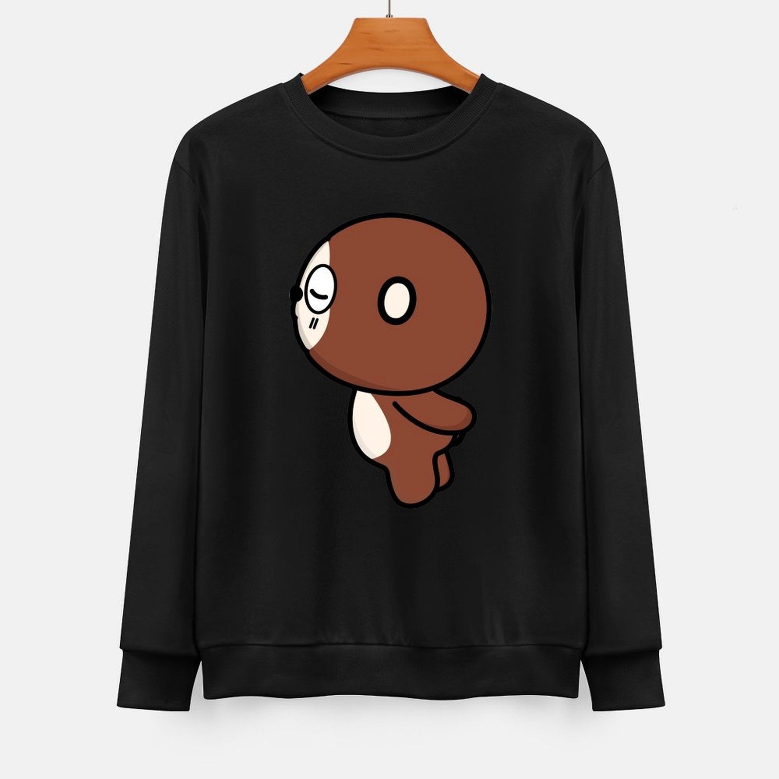 Front Patterned Long Sleeve TopHigh-Quality Long Lasting